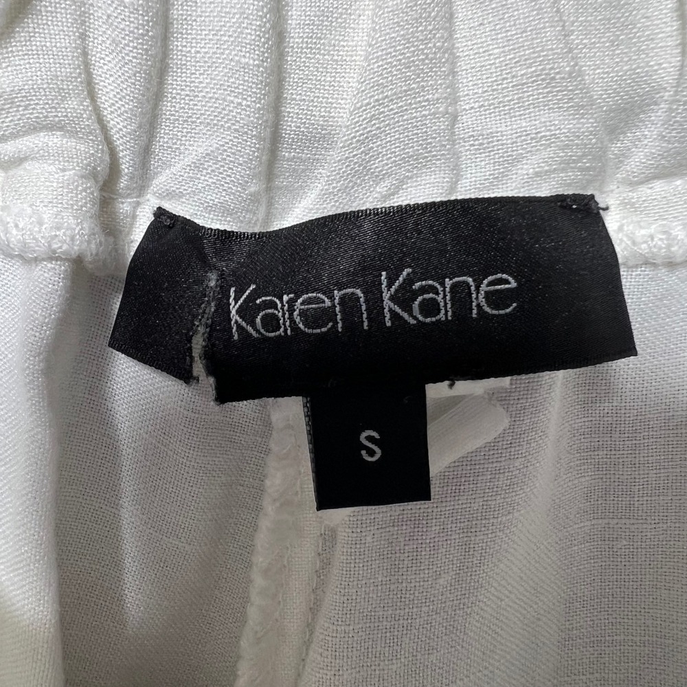 Karen Kane Womens White Wide Leg Palazzo Pants Size S Small - Picture 7 of 7